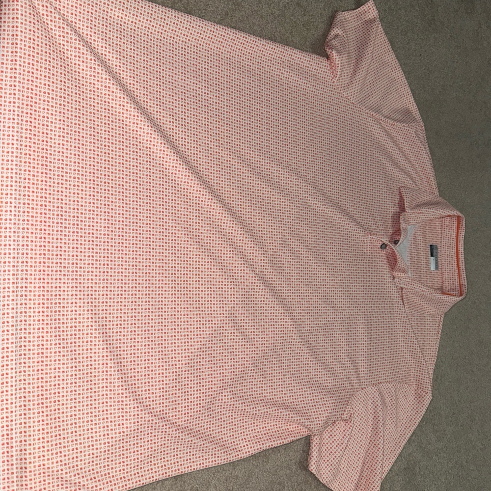 Men's PGA Tour Pro Series Polo Shirt Size XXL Orange . Neat Design